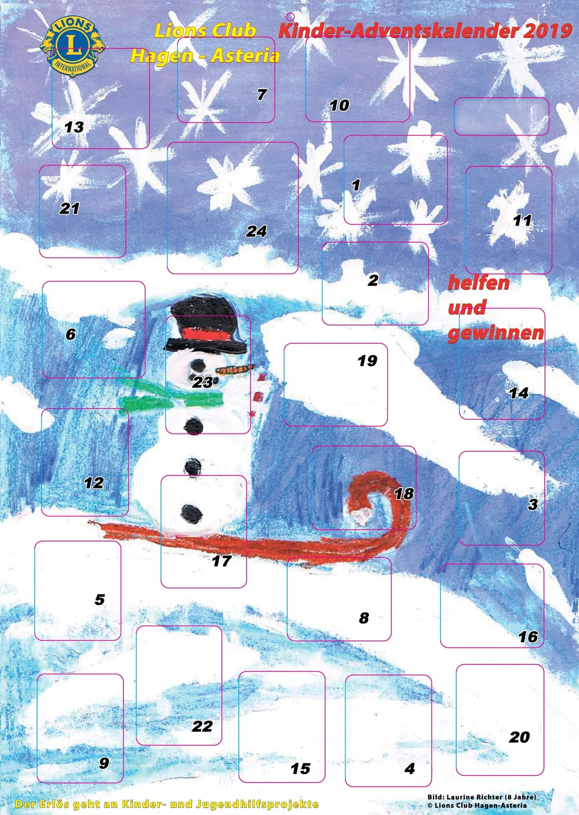 2019 Kinder-Adventskalender